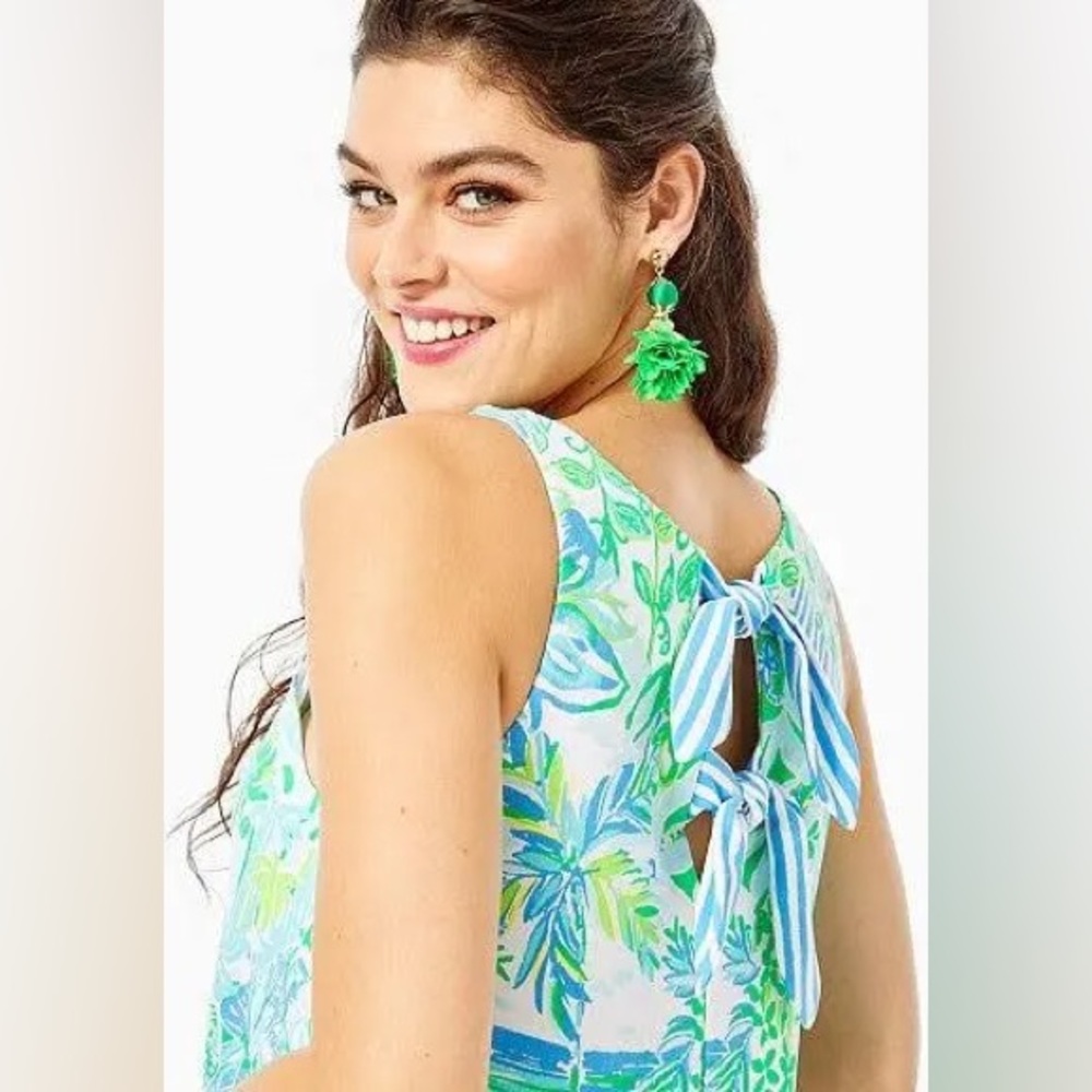 Lilly Pulitzer Jackie Dress - Pink and Blue - Picture 2 of 5